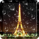 Rainy Paris Live Wallpaper PRO APK