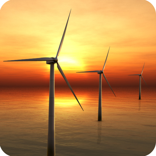 Sunset Windmill Live Wallpaper