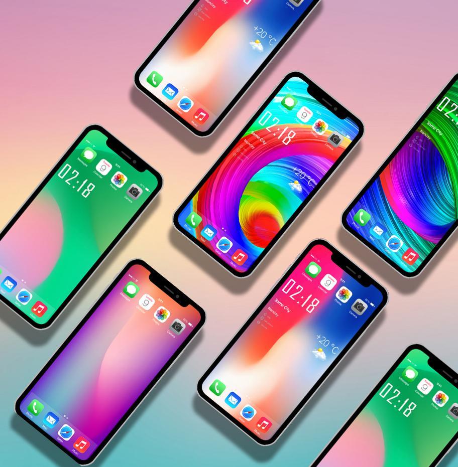 Iphone X Wallpapers 4k Hd Launcher For Android Apk Download