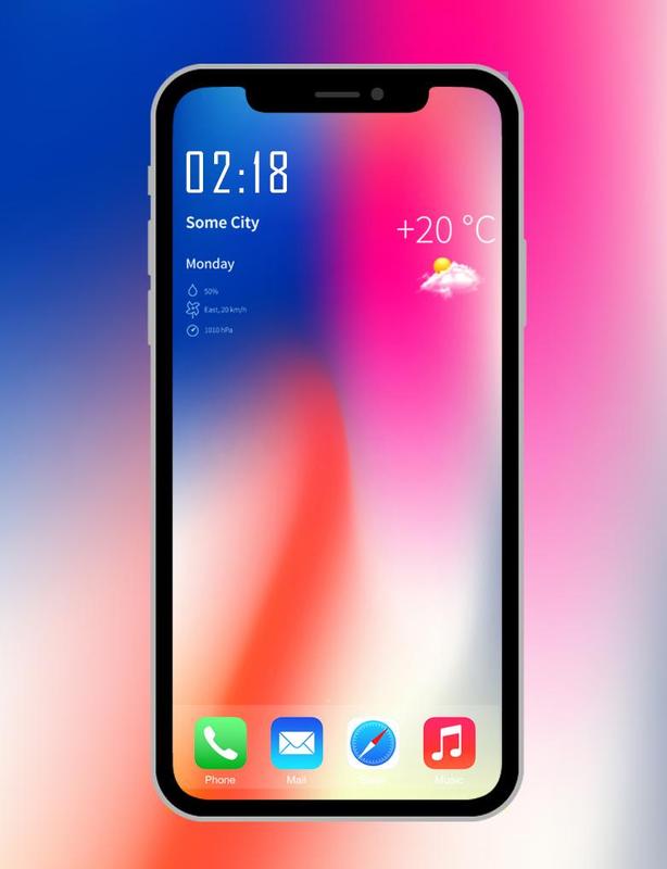 iPhone X wallpapers 4K- HD Launcher for Android - APK Download