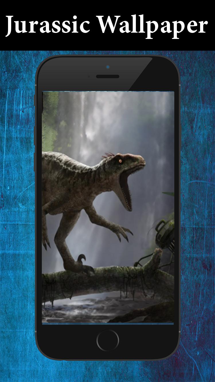 Jurassic Raptor Dinosaur Blue Wallpaper Art For Android Apk Download