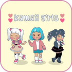 Kawaii Live Wallpaper 4K أيقونة