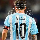 Messi wallpaper lock screen icône