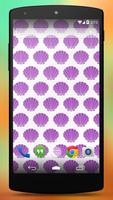 Seashell Wallpapers Patterns Affiche