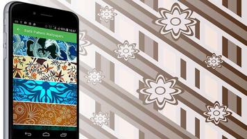 Batik Pattern Wallpaper 포스터