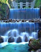 Natural Waterfalls Wallpaper syot layar 3