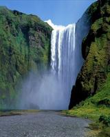 Natural Waterfalls Wallpaper Plakat