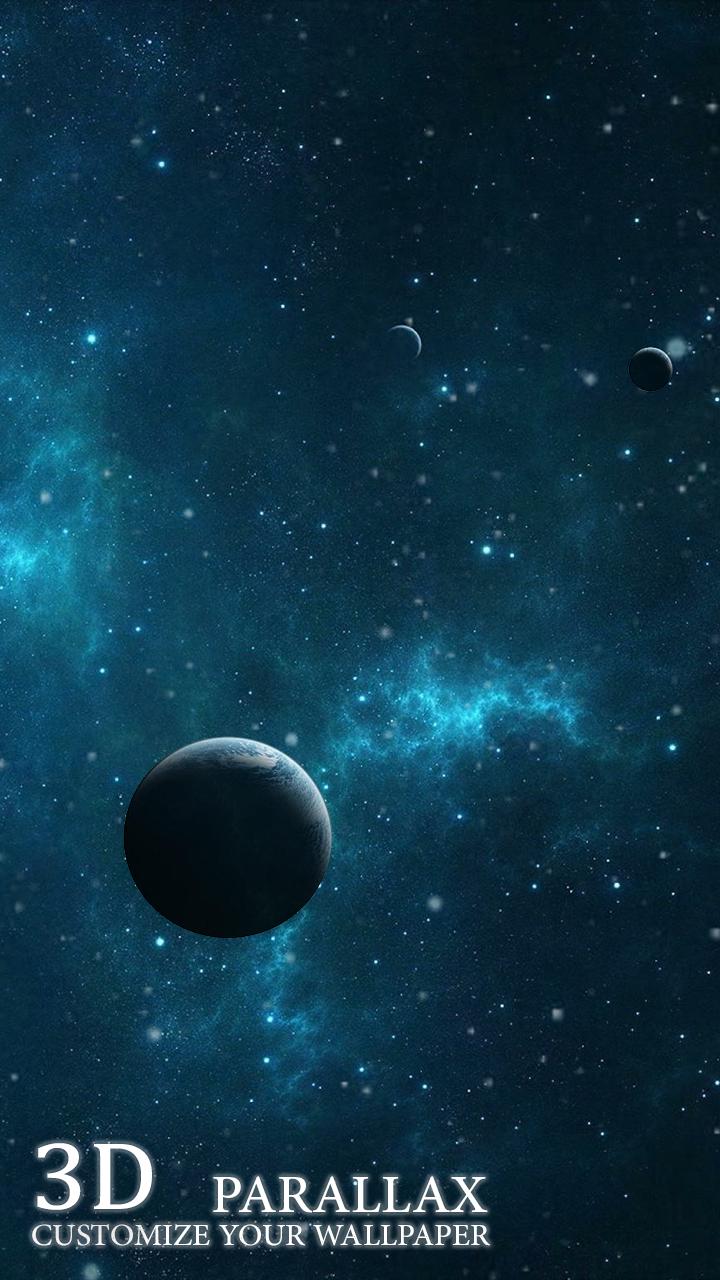 3d Blue Dark Sky Parallax Wallpapers For Android Apk Download - dark sky background roblox