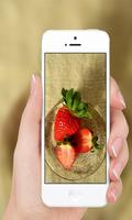 Strawberry fruit wallpaper پوسٹر