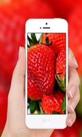 برنامه‌نما Strawberry fruit wallpaper عکس از صفحه