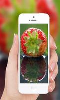 برنامه‌نما Strawberry fruit wallpaper عکس از صفحه