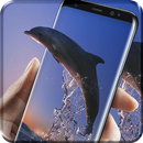 Lovely Dolphin Live Wallpaper aplikacja