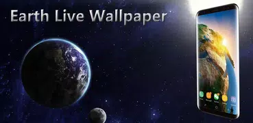 3D Rotating Earth Wallpaper