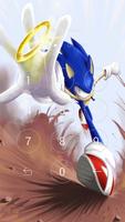 hedgehog wallpaper lock for sonic Affiche