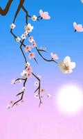 Sakura Flower Live Wallpaper 스크린샷 1