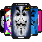 Anonymous Wallpaper HD 4K icône