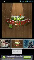 Merry Christmas Live Wallpaper ภาพหน้าจอ 2