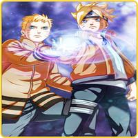 anime HD naruto and boruto wallpaper โปสเตอร์