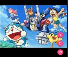 Full HD Wallpaper doremon cartoon capture d'écran 2