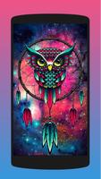 Owl Wallpaper HD Affiche