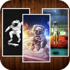 Astronaut Wallpaper HD icône