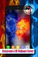 Fire and Ice Live Wallpaper capture d'écran 3