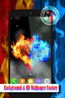 Fire and Ice Live Wallpaper Affiche