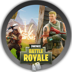 Fortnite Battle Royale game mobile wallpaper ícone
