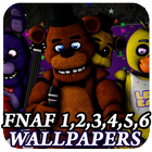 Freddy's 1 2 3 4 5 6 Wallpapers أيقونة