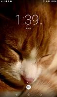 Sleepy Cat Live Wallpaper स्क्रीनशॉट 1