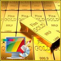 برنامه‌نما Gold Wallpapers عکس از صفحه