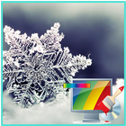 Snowflakes FREE wallpaper simgesi