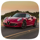 HD Wallpaper - Alfa Romeo 4C simgesi