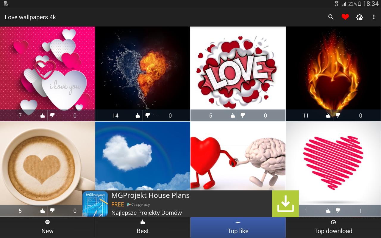 Love Wallpapers 4k APK Baixar - Gratis Personalizacao ...