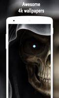 Skull Wallpaper syot layar 2