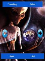Alien and UFO Wallpapers تصوير الشاشة 1