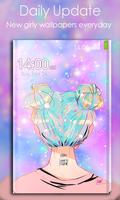 Girly Wallpapers : Cute ,Gorgeous,kawaii स्क्रीनशॉट 1