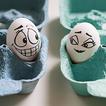 Egg art faces  wallpapers