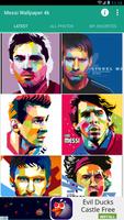 Messi Wallpaper 4K Affiche