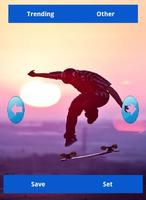 Skateboarding Wallpapers capture d'écran 1