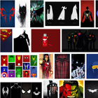Superheroes Wallpaper icône