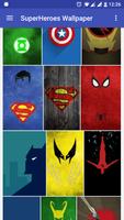 Superheroes Wallpaper Affiche