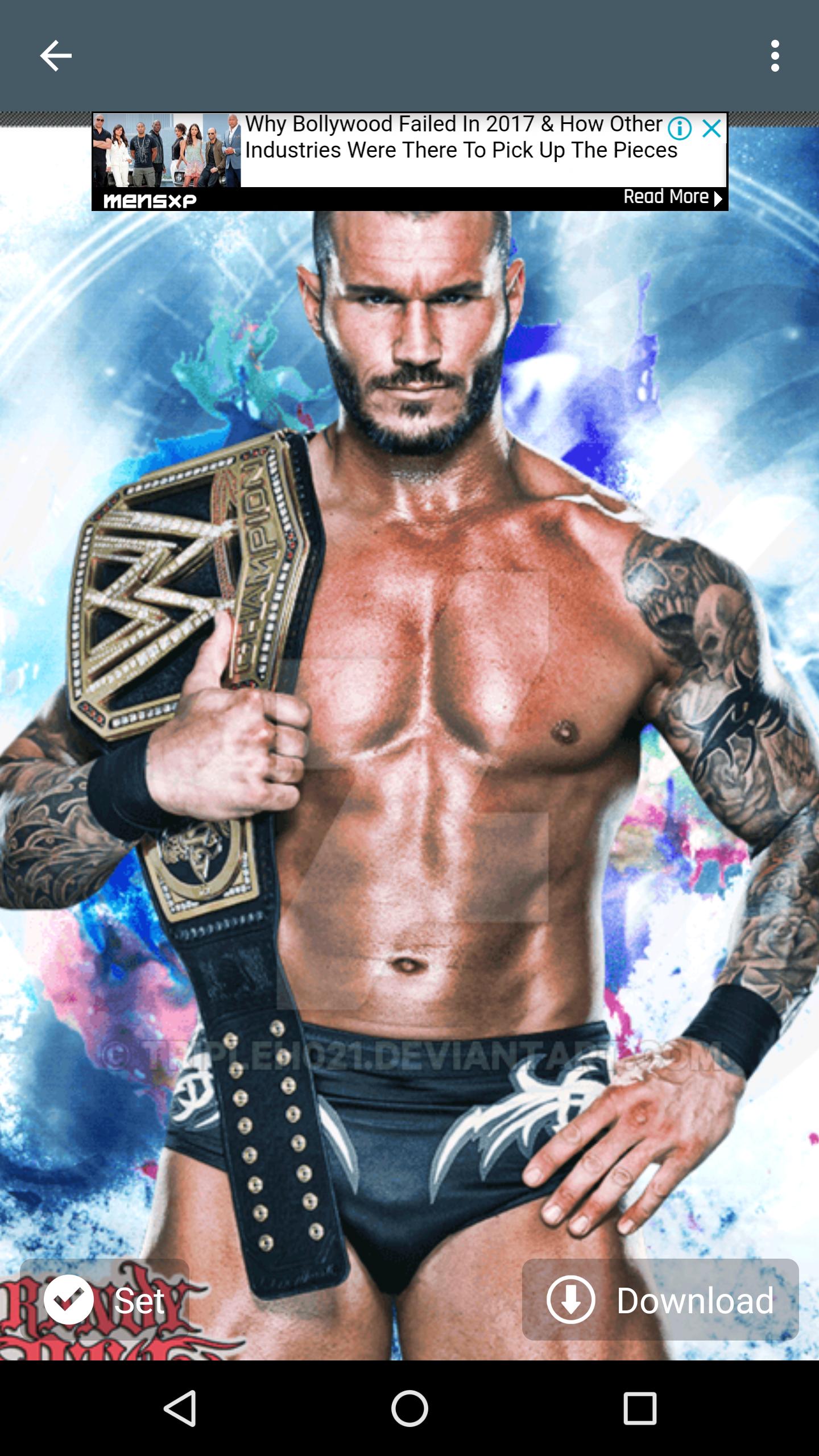 Hd Wallpapers Randy Orton For Android Apk Download - randy ortons tattoos roblox