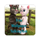 Talking Tom Wallpaper HD Camp Cat aplikacja