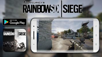 Rainbow Six Siege Game Mobile R6S Wallpaper poster