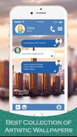 chat backgrounds and wallpapers HD for chat app ảnh chụp màn hình 2
