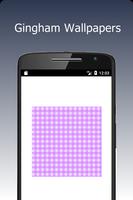 Gingham Wallpapers Affiche
