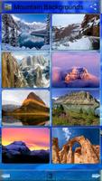 Mountain Backgrounds Affiche