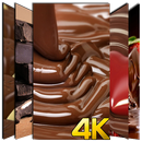 Czekoladowa tapeta HD 4K aplikacja