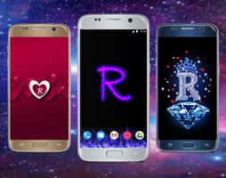 R Name HD Wallpaper Affiche